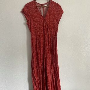 Red Polka Dot Jumpsuit